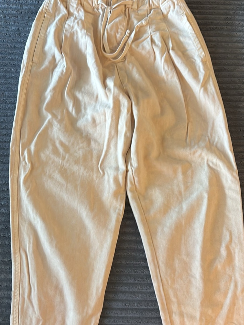 Free People High Waisted Cotton Trouser
